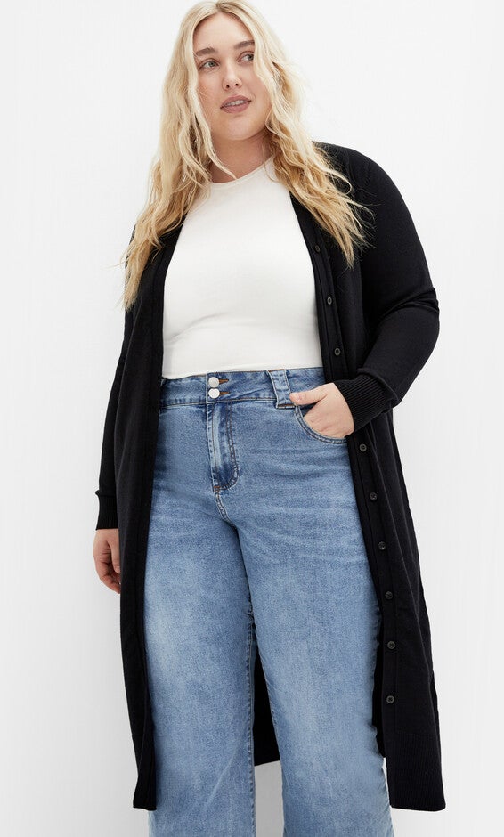 Josie Cardigan - black, BLACK, alternate image number null