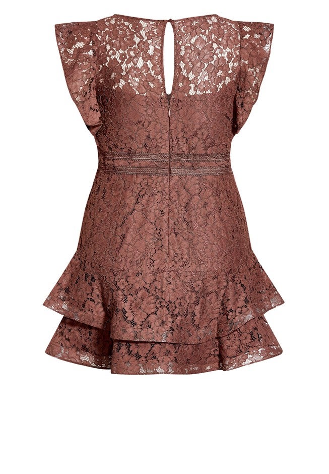 Sienna Dress - mocha, BROWN, alternate image number null