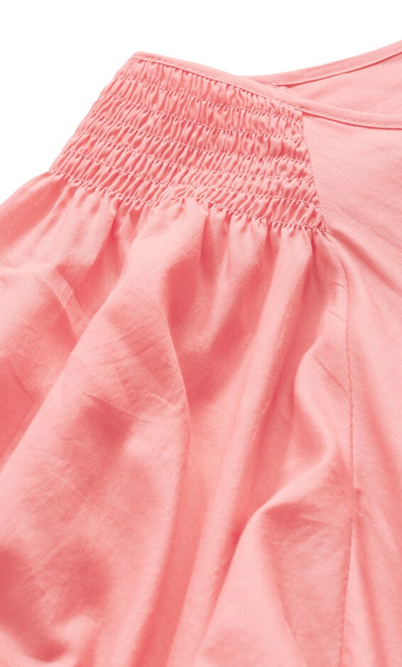 Cassie Plain Dress - rose, PINK, alternate image number null