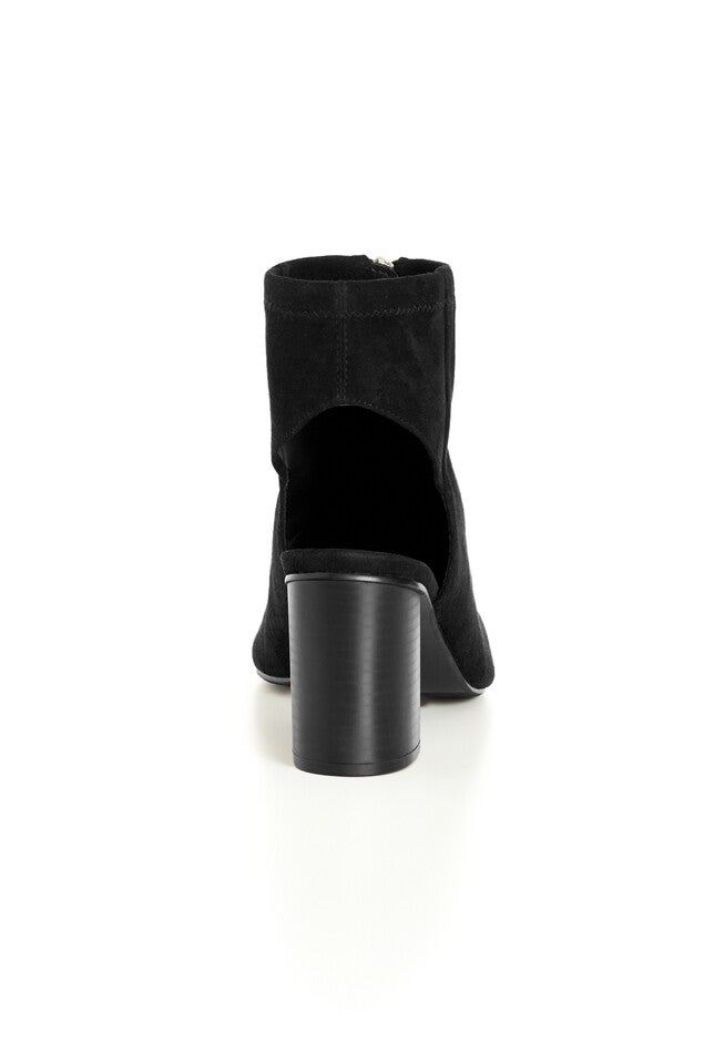 WIDE FIT Zip Zara Heel - black, BLACK, alternate image number null