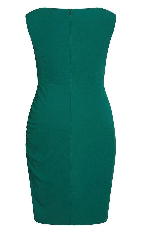 Side Split Dress - sea green, GREEN, alternate image number 5