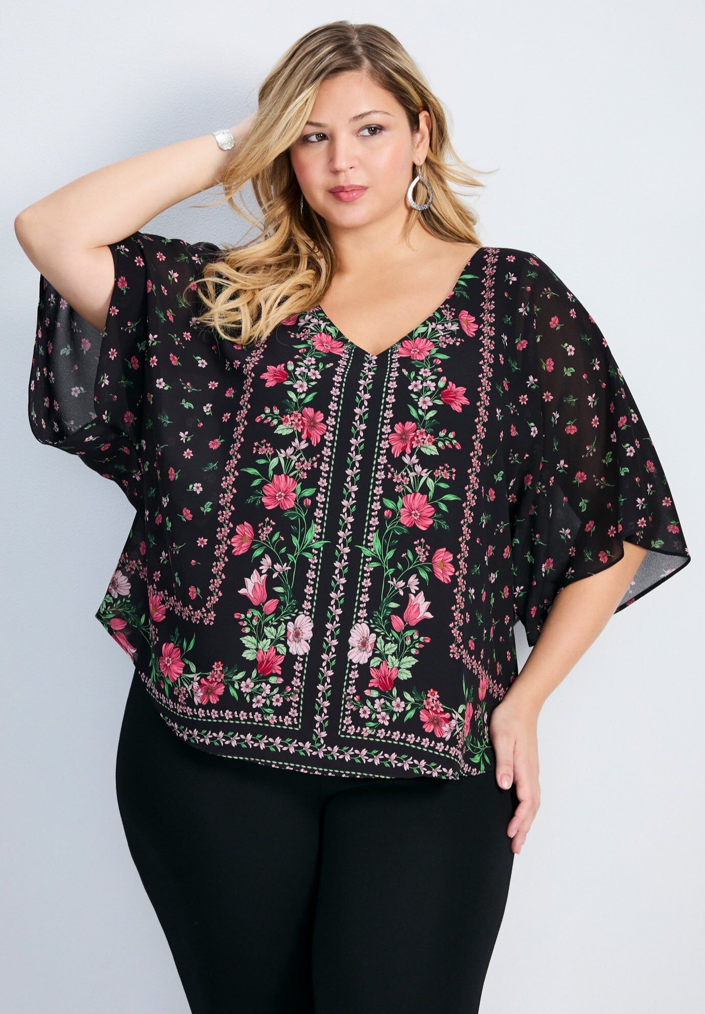 Love Story Overlay Blouse
