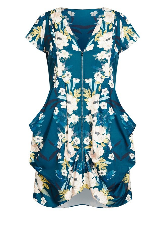 Emma Tunic - teal, BLUE, alternate image number 5