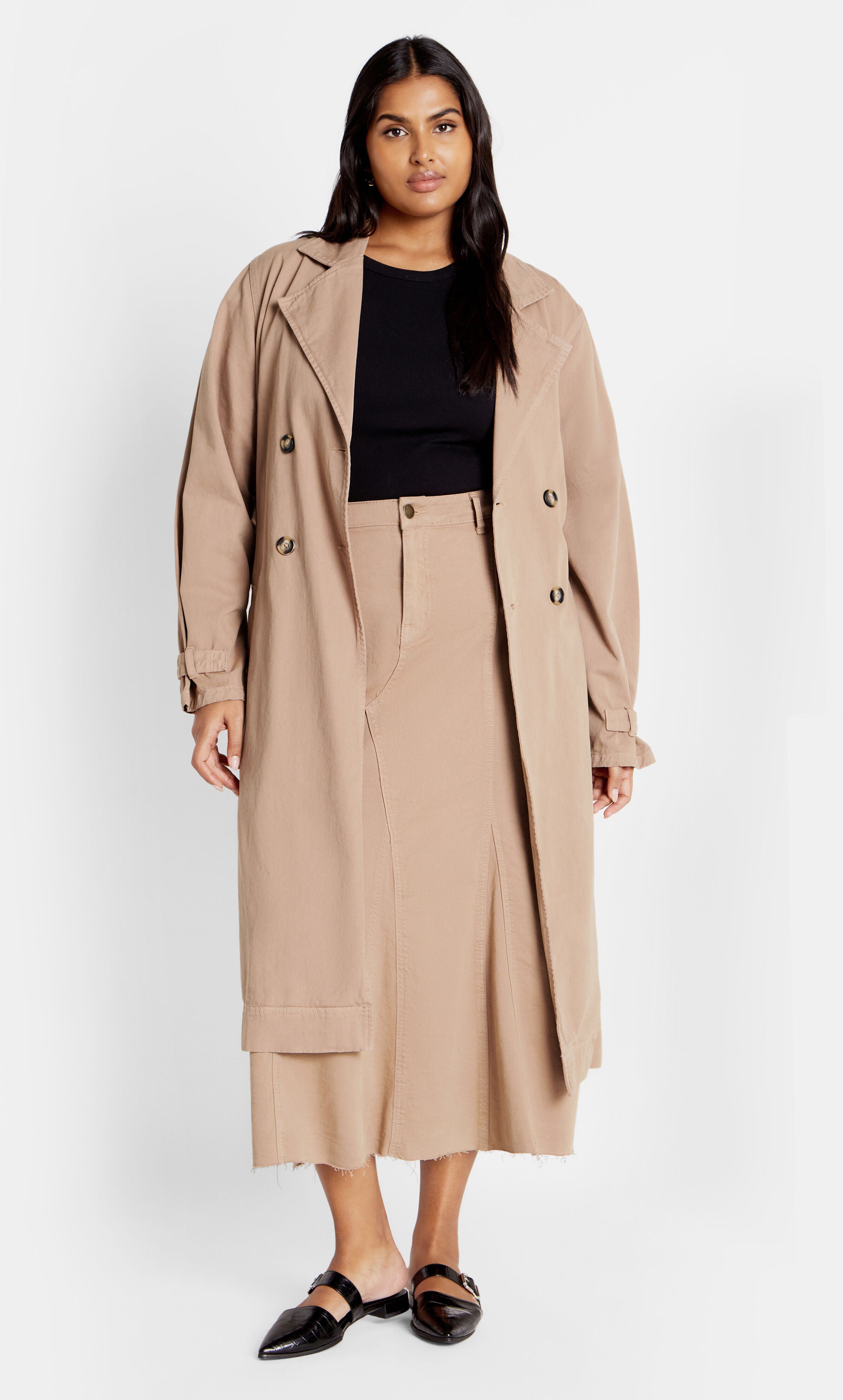 Laylo Skirt - caramel, BROWN, alternate image number 3