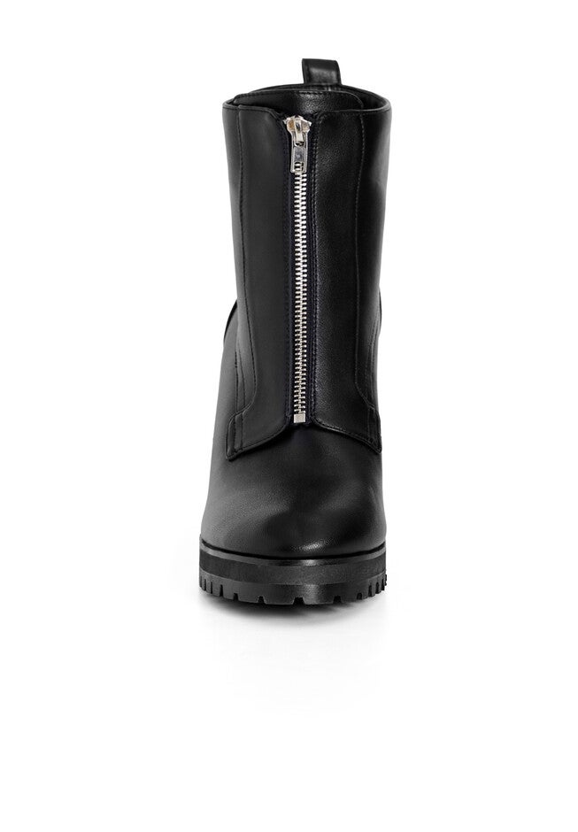 WIDE FIT Fern Ankle Boot - black, BLACK, alternate image number null