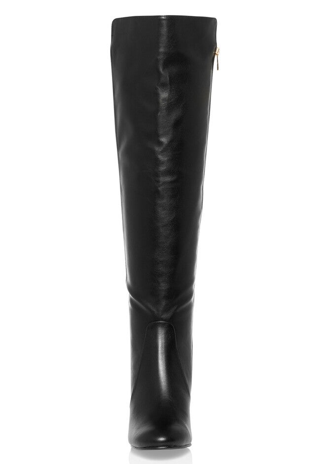 WIDE FIT Priscilla Knee High Boot - black, BLACK, alternate image number null