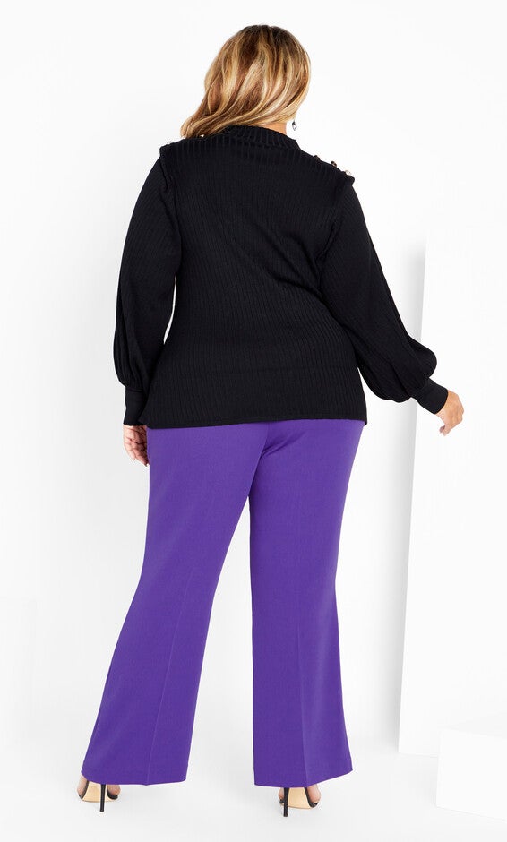 Isabella Sweater - black, BLACK, alternate image number 4