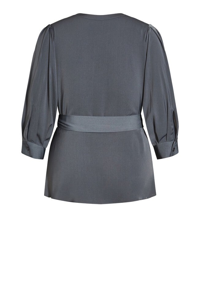 Sultry Top - slate, GREY, alternate image number 4