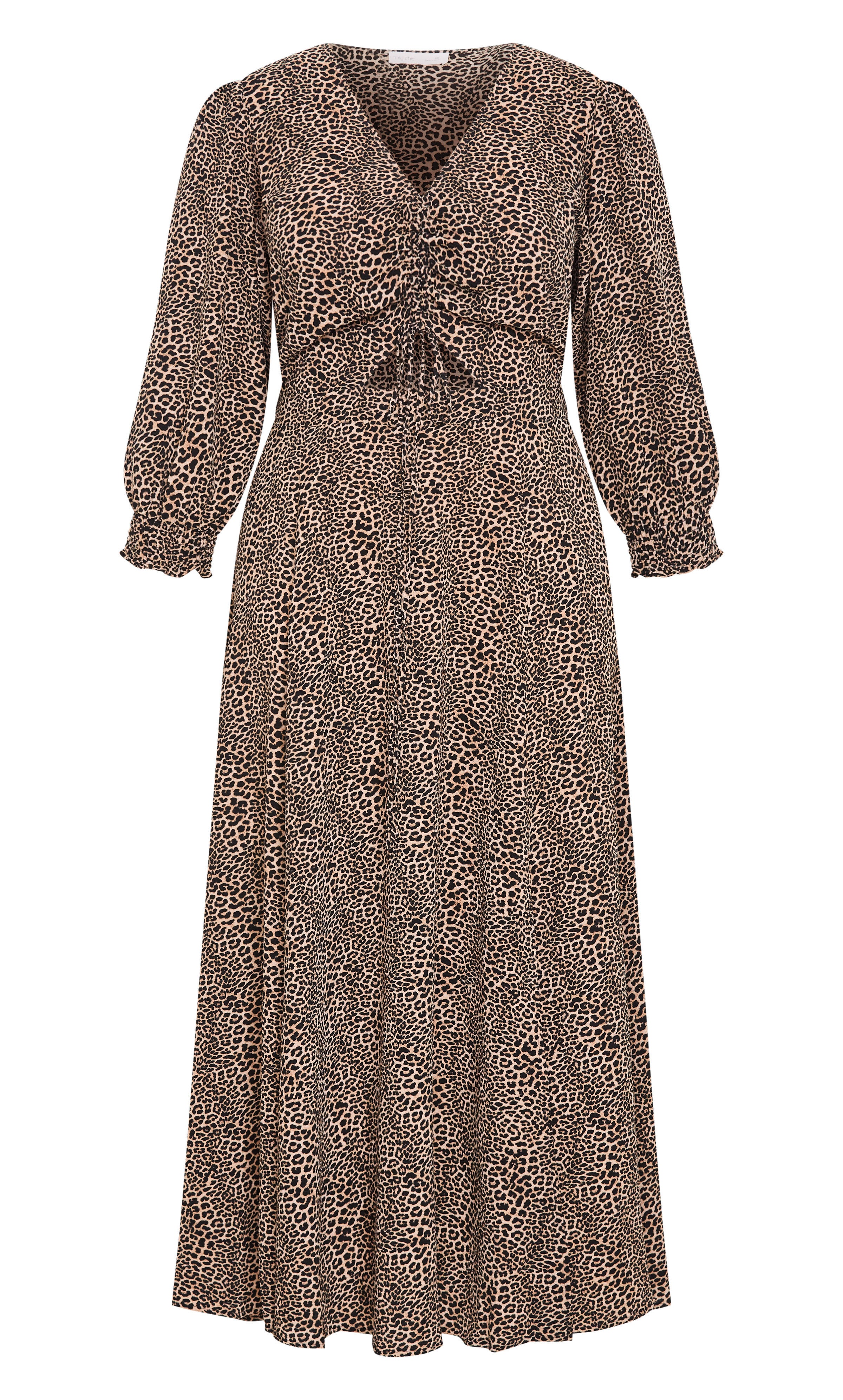 Jessie Print Maxi Dress - cheetah, BLACK, alternate image number 3