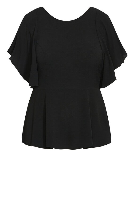 Romantic Mood Top - black, BLACK, alternate image number null