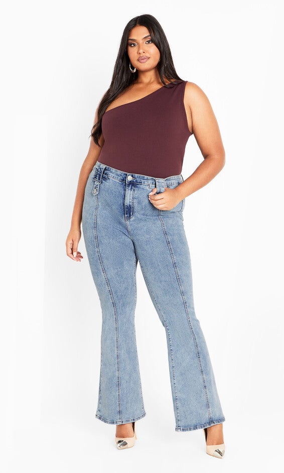 Asha Mia Jean - light denim, LIGHT, alternate image number 2