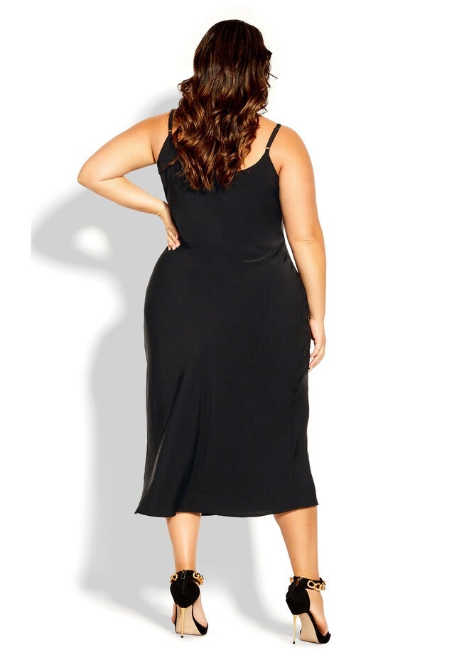 Sadie Dress - black, BLACK, alternate image number null