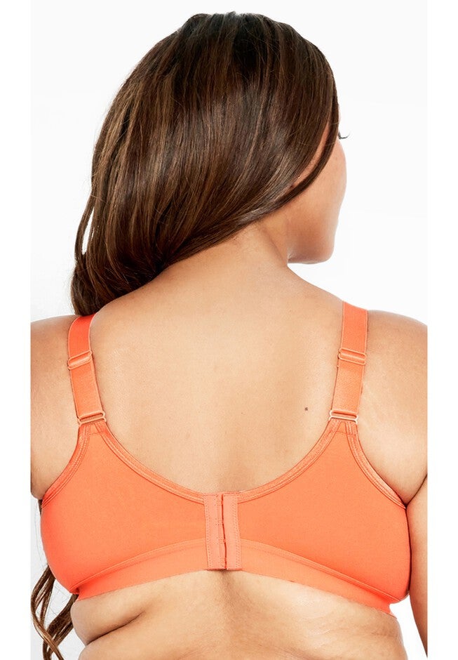 Fashion Cotton Bra, LIVING CORAL, on-hover image number null