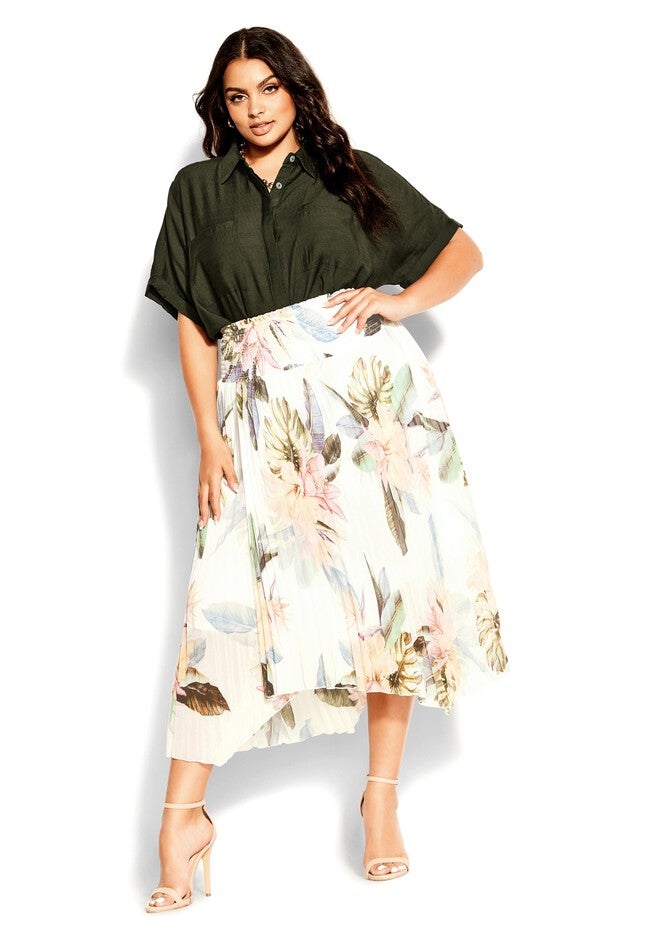 Barbados Skirt - ivory, WHITE, alternate image number 2