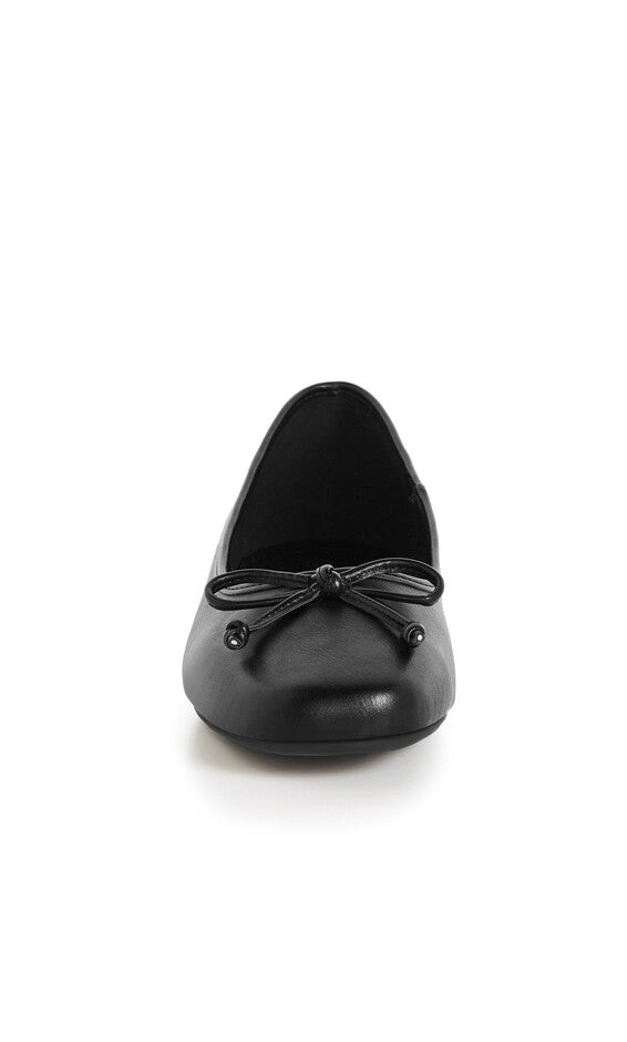 WIDE FIT Ella Ballet Flat - black, BLACK, alternate image number null
