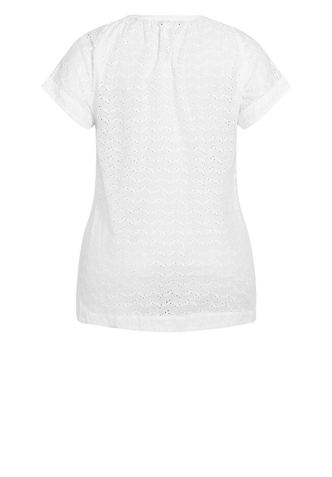 Savannah Top - ivory, WHITE, alternate image number null
