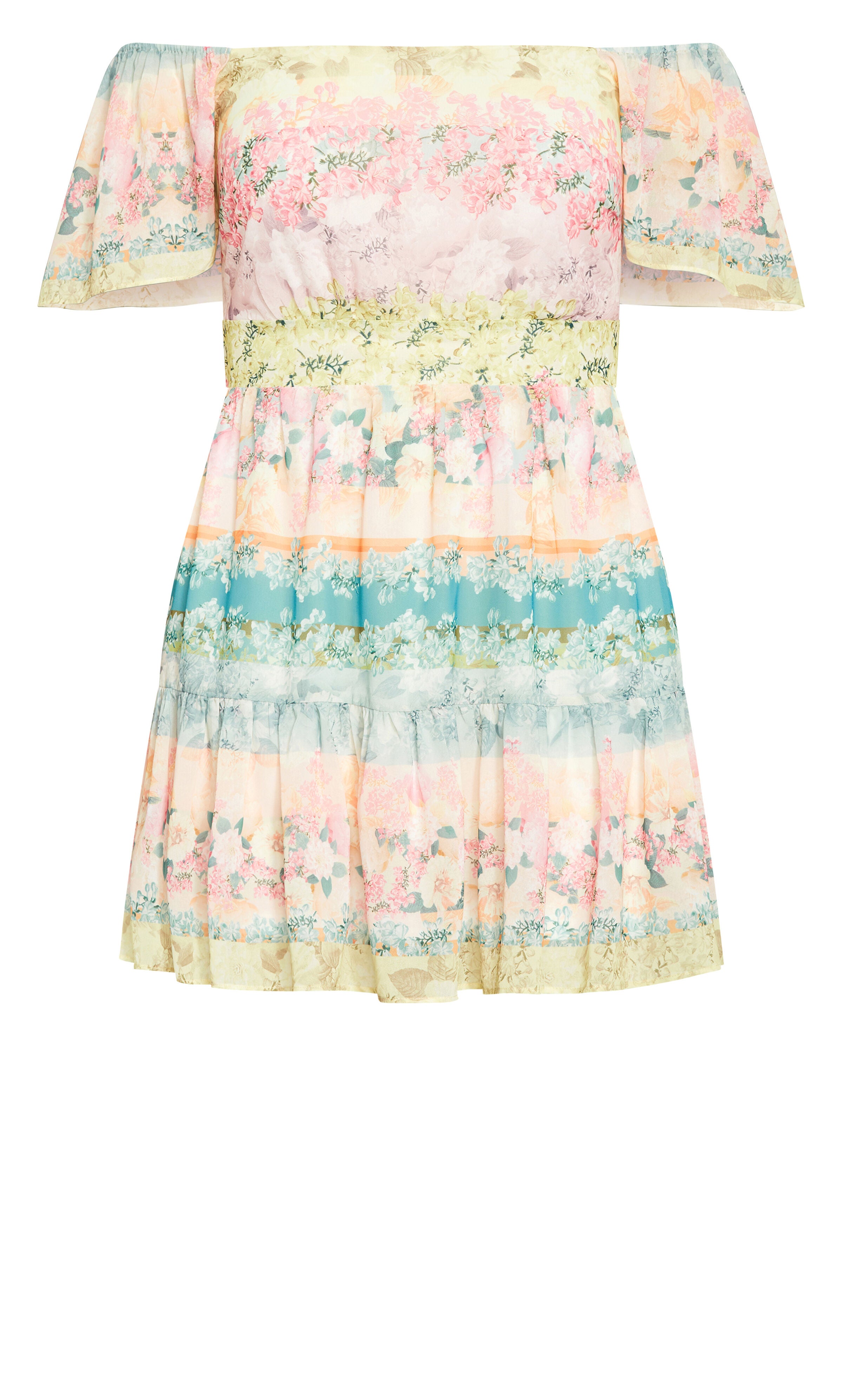 Reece Dress - lemon, BEIGE, alternate image number 3