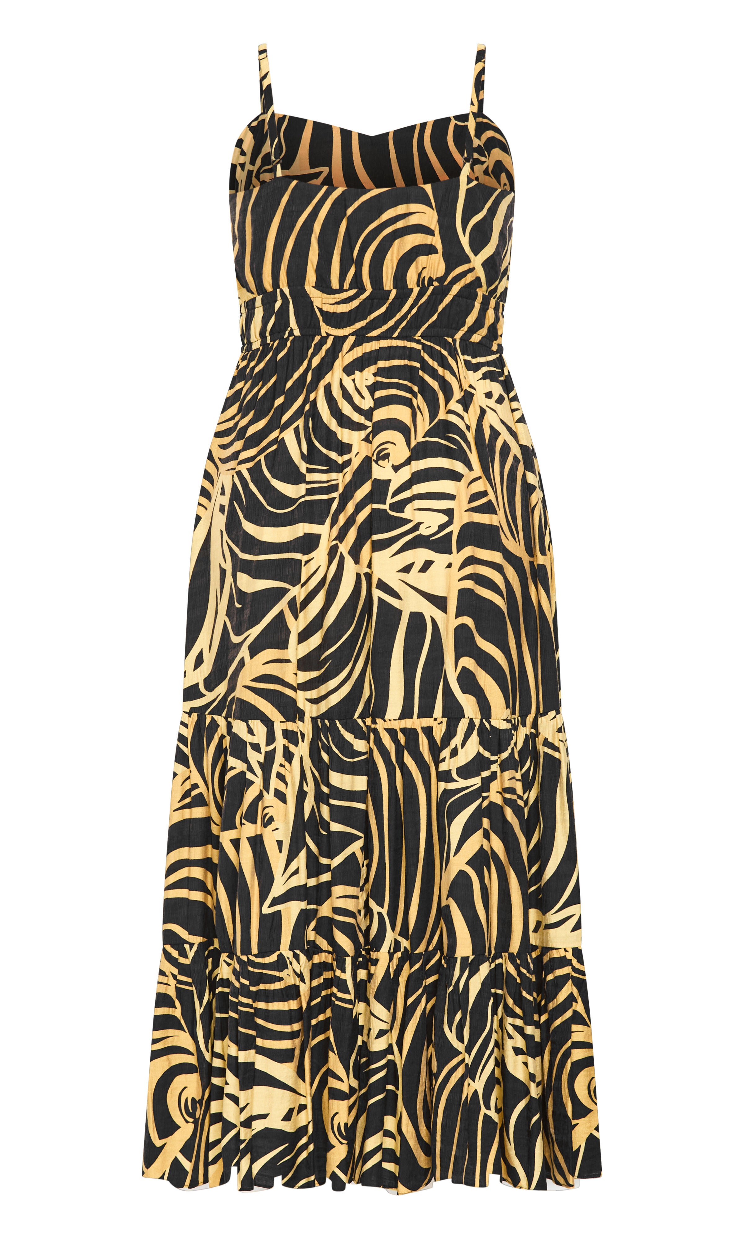 Kehlani Print Maxi Dress - black, GREEN, alternate image number 3