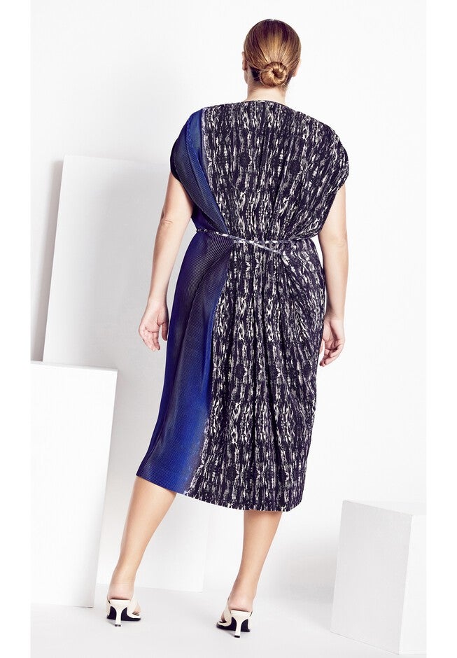 Savannah Dress - black, WHITE, on-hover image number null