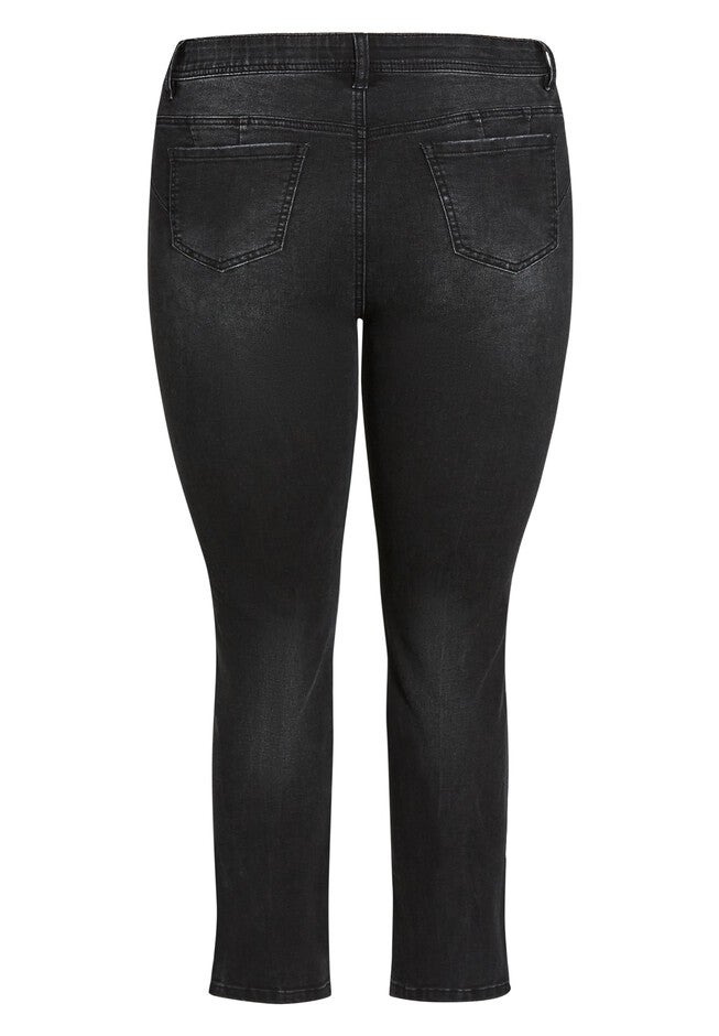 Status Skinny Jean, WASHED BLACK, alternate image number null