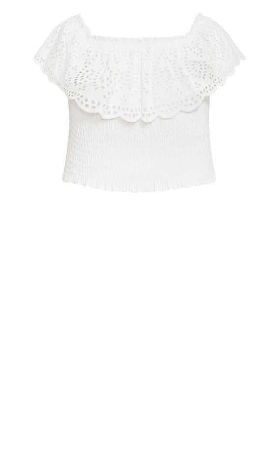 Jayde Top - ivory, IVORY, alternate image number null