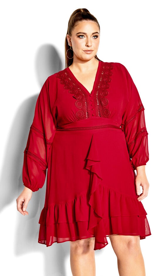 Sweetheart Dress - love red, LOVE, hi-res image number null