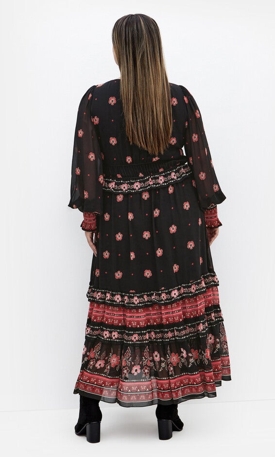Camilla Maxi Dress - black, BLACK, alternate image number null