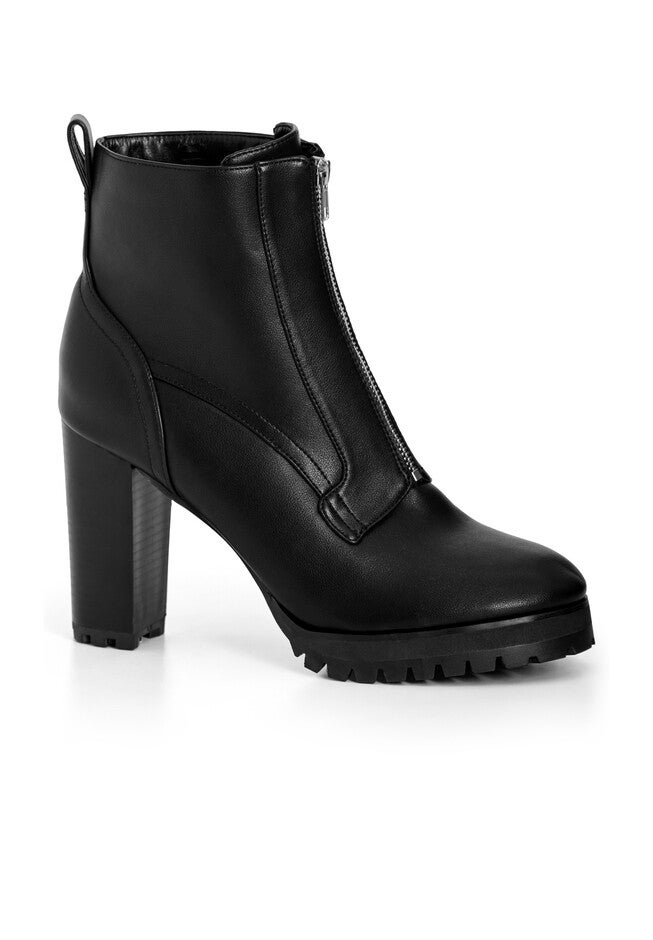 WIDE FIT Fern Ankle Boot - black, BLACK, hi-res image number null