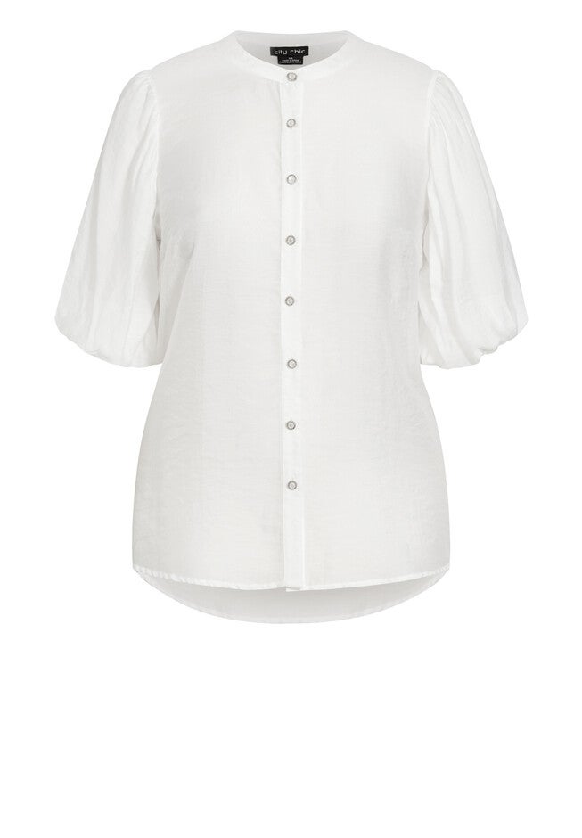 Diamond Affair Top - ivory, WHITE, alternate image number 2