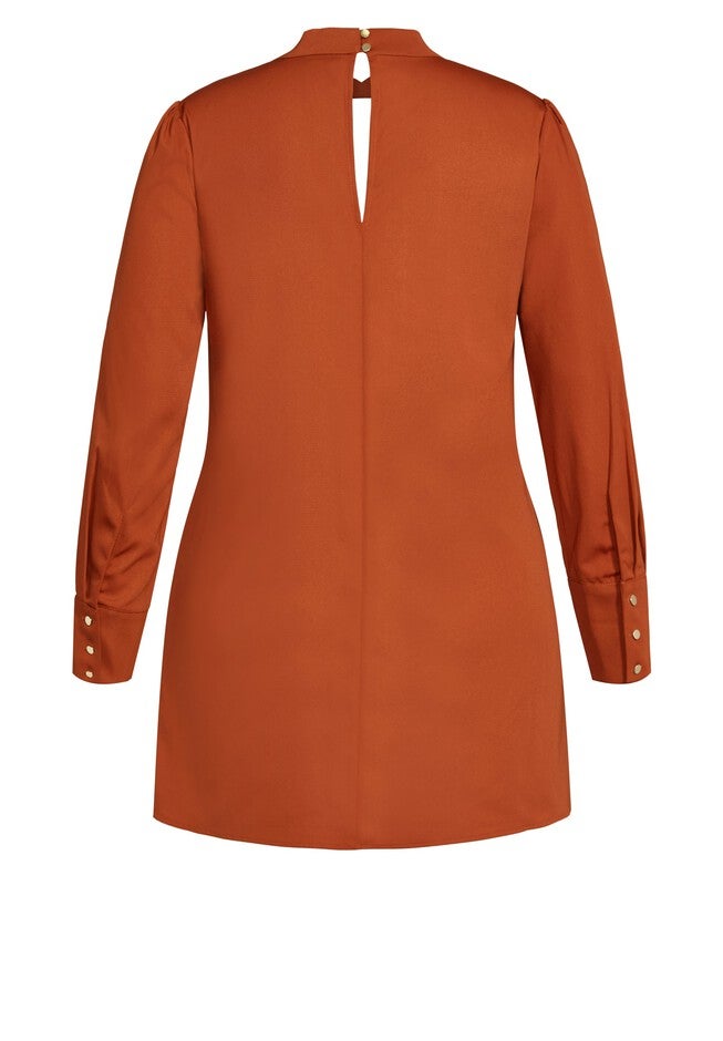 Obsession Dress - ginger, ORANGE, alternate image number null