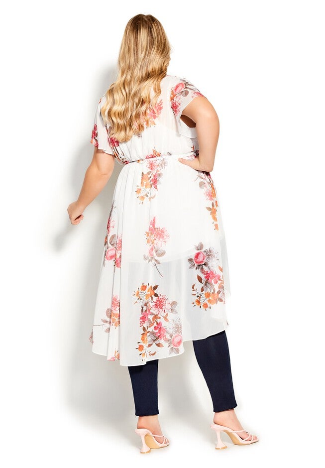 Floral Crush Jacket - ivory, WHITE, on-hover image number 1