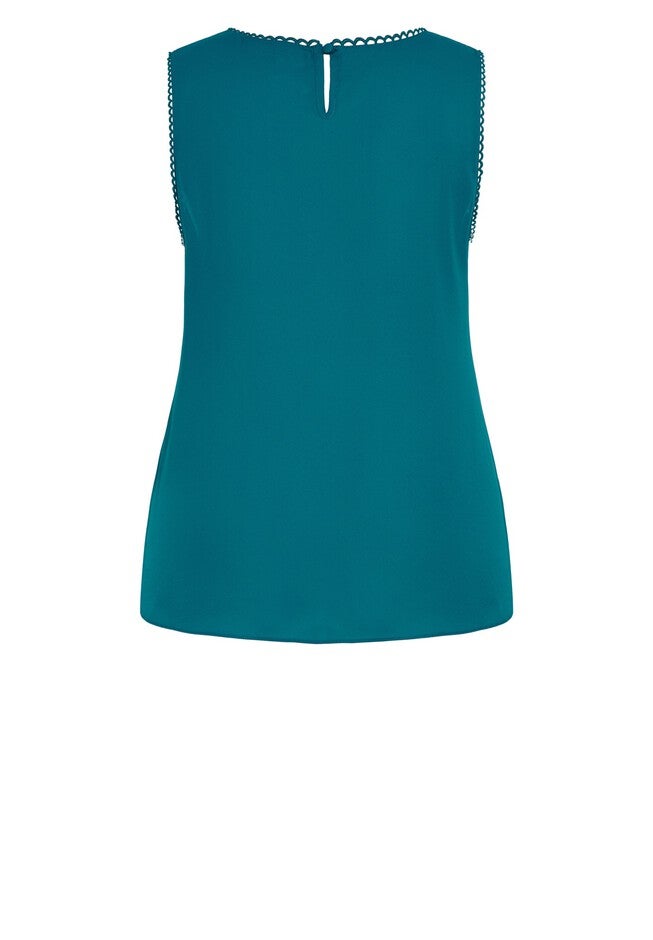 Avery Top - teal, GREEN, alternate image number null