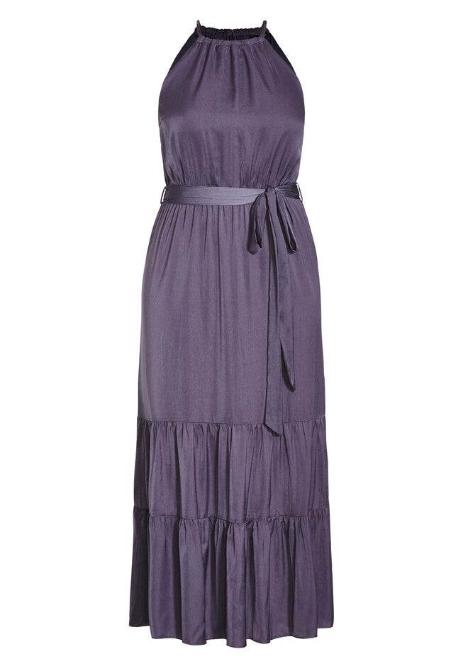 Iconic Tiered Maxi Dress - dusty lilac, PURPLE, alternate image number 4