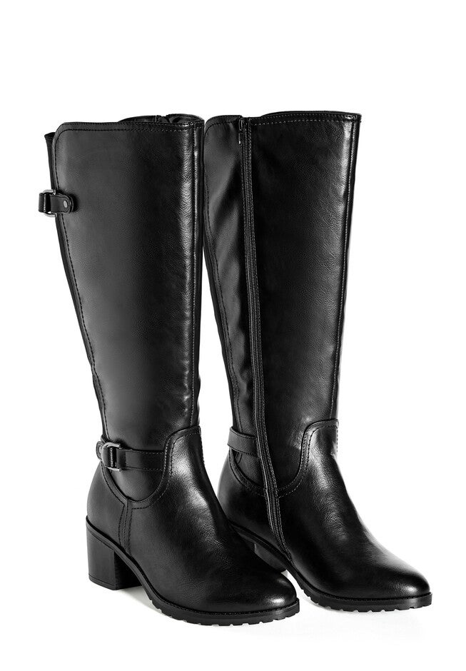 Phoenix Tall Boot, BLACK, alternate image number 4