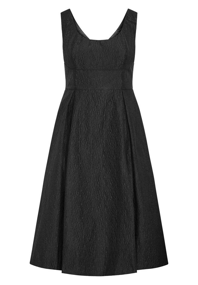 Estella Dress - black, BLACK, alternate image number null