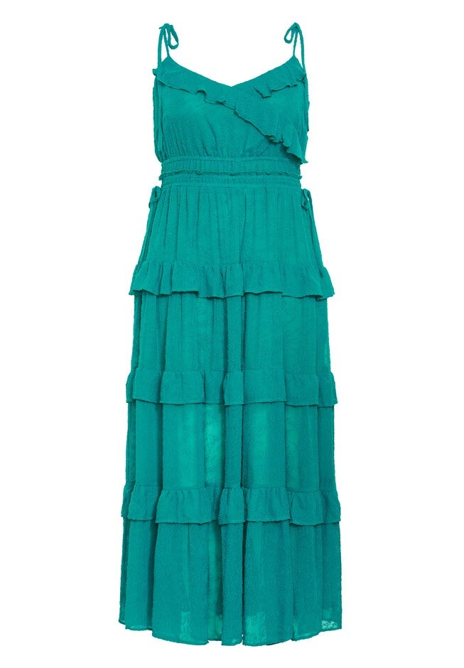 Renee Dress - emerald, GREEN, alternate image number null
