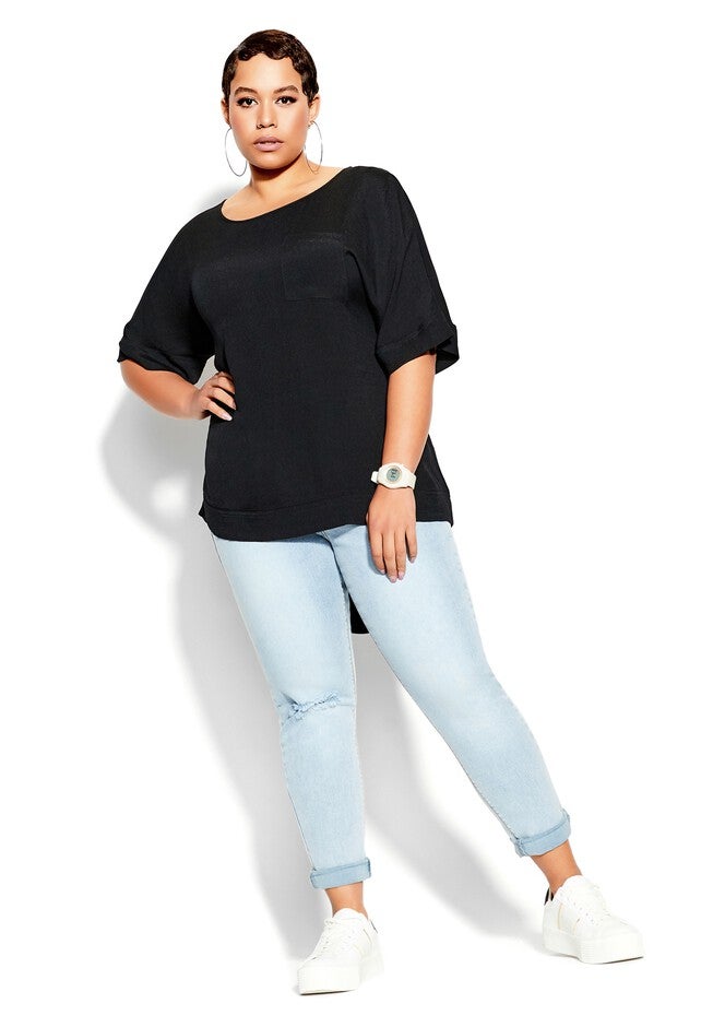 Easy Weekend Top - black, BLACK, alternate image number null