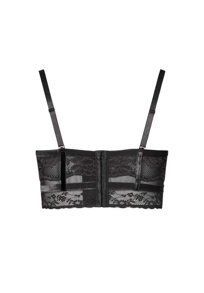 Sylvie Underwire Bustier - black, BLACK, alternate image number 5