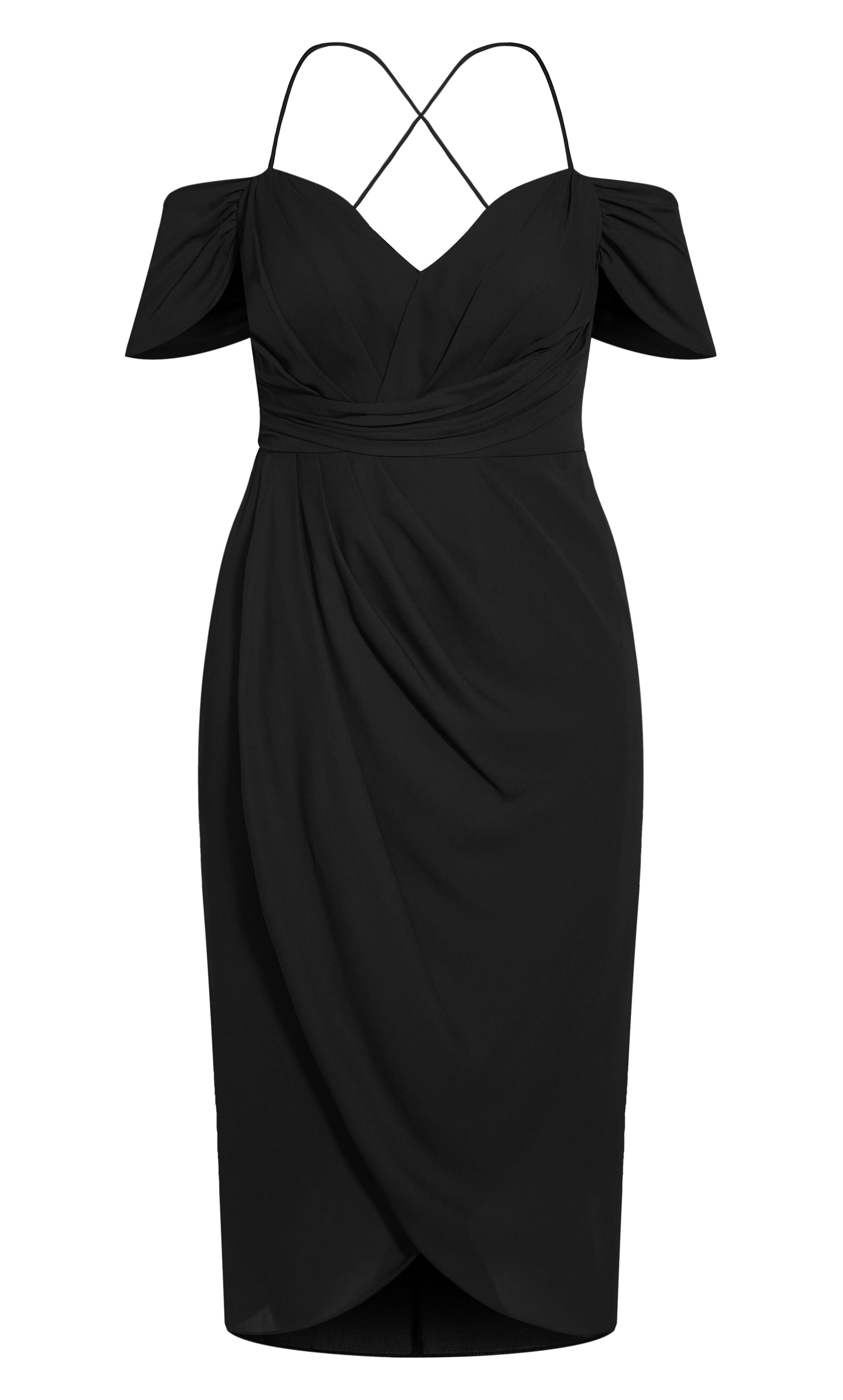Entwine Maxi Dress - black, BLACK, alternate image number 4