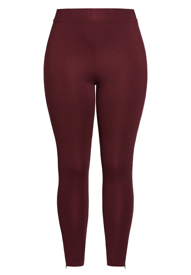 Gabriella Pant - oxblood, RED, alternate image number null