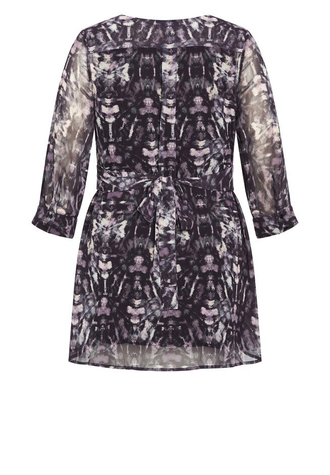 After Dark Print Tunic, AFTER DARK, alternate image number null
