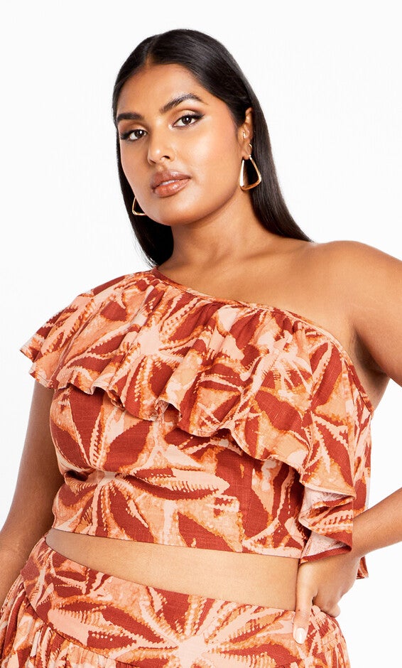 Runaway Top - rust, ORANGE, hi-res image number null