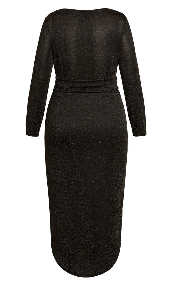 Mysterious Dress - black, BLACK, alternate image number null