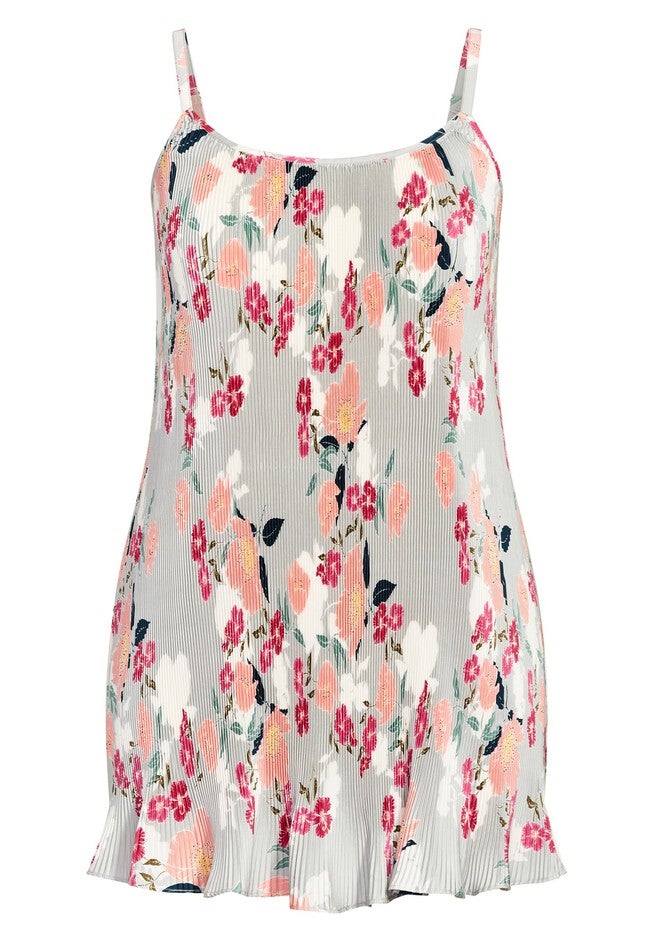 Zaneta Floral Chemise - green, BLUE, alternate image number null