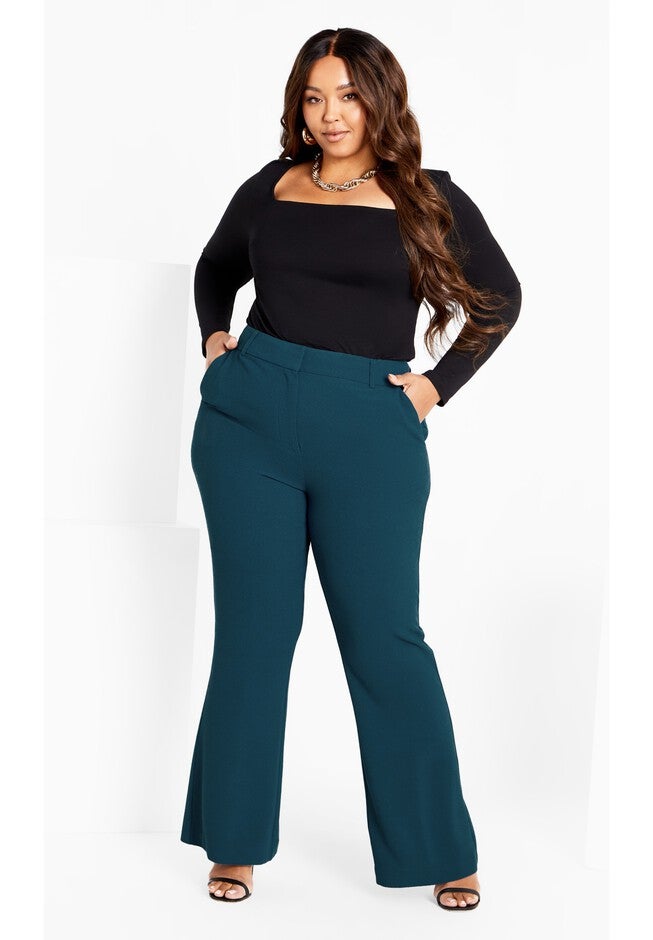 Abby Pant - jade, GREEN, alternate image number null
