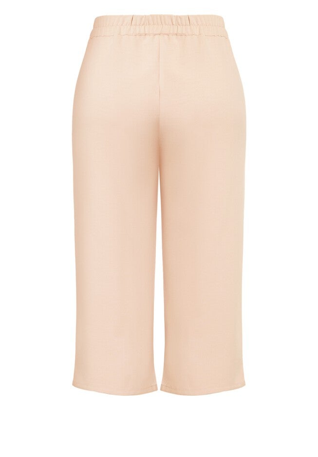 Button Crop Pant - rose, PINK, alternate image number null