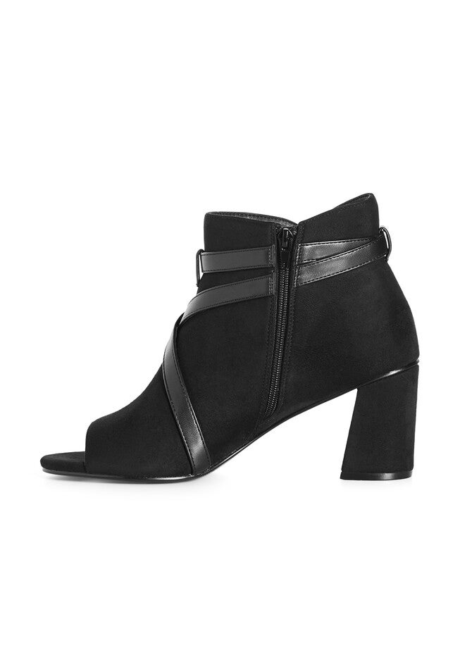 WIDE FIT Carrie Shootie - black, BLACK, alternate image number null