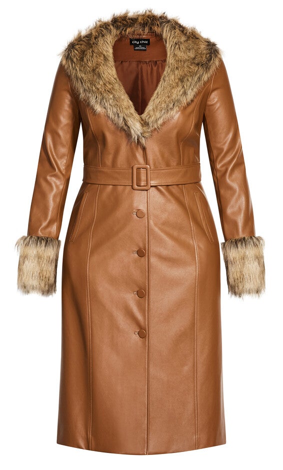 Spanish Romance Coat - copper, BROWN, alternate image number 4