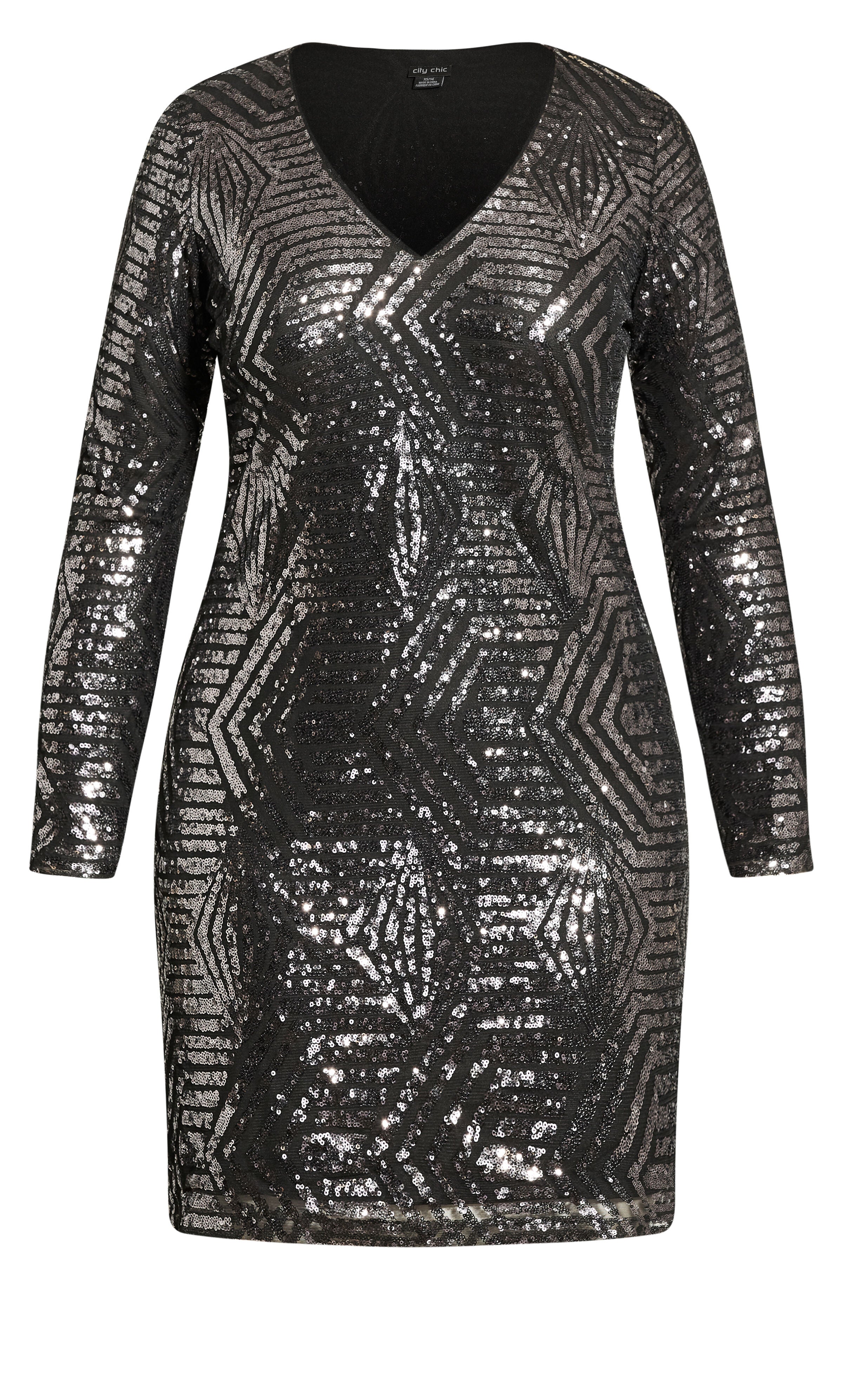 Bright Lights Dress - gunmetal, GRAY, alternate image number 5