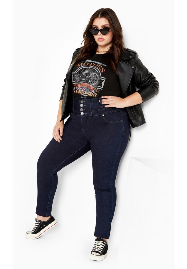 Harley Zoey Jean - indigo, BLUE, hi-res image number null